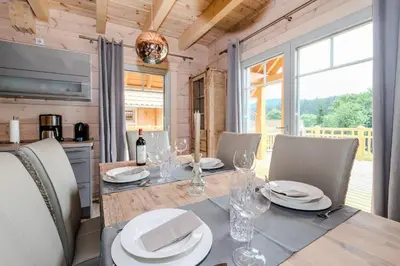 Grundriss der Unterkunft Bergwaldlodges Einklang & Blickfang