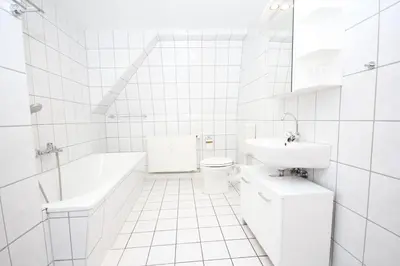Ein Badezimmer in der Unterkunft Ferienwohnung Ballstrasse 28