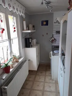 Küche/Küchenzeile in der Unterkunft Haus Hubertus