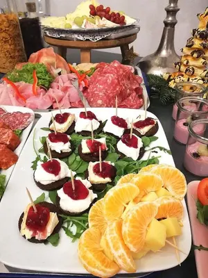 Essen im Hotel oder in der Nähe