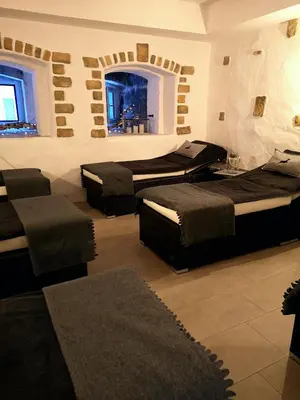 Ein Bett oder Betten in einem Zimmer der Unterkunft Comfort-Hotel garni Schierker Waldperle - inklusive Wellness