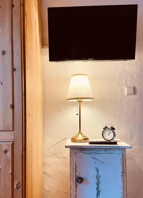 TV/Unterhaltungsangebot in der Unterkunft Ferienwohnung Kniep