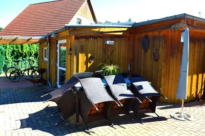 Grundriss der Unterkunft Bungalow am Bach - zwischen Brocken und Schloß