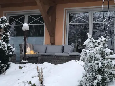 Ferienwohnung Am Eichenberg im Winter