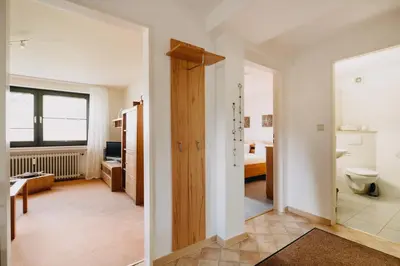 Ein Badezimmer in der Unterkunft Kleiner Bergzauber