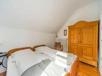 Ein Bett oder Betten in einem Zimmer der Unterkunft Gruppenhaus im Harz