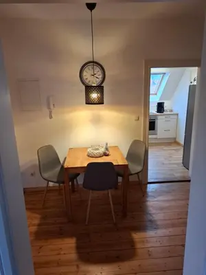 Küche/Küchenzeile in der Unterkunft Haus-Wolter