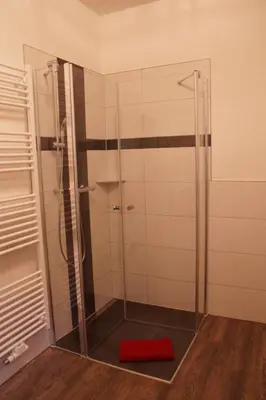 Ein Badezimmer in der Unterkunft Fachwerkresidenz Deuterscher Hof