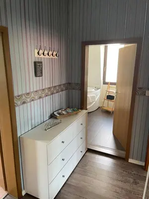 Küche/Küchenzeile in der Unterkunft Ferienwohnung Baars
