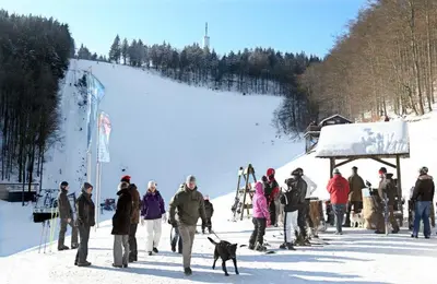 Ferienwohnung Stricker, Bad Sachsa im Winter