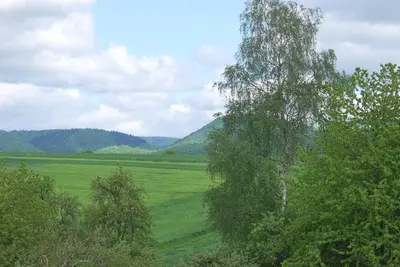 Naturlandschaft in der Nähe der Ferienwohnung