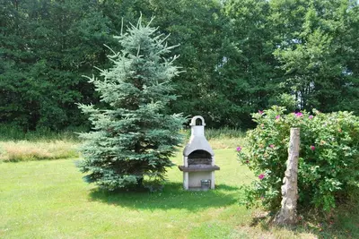 Ein Garten an der Unterkunft Ferienwohnung Stricker 3/3