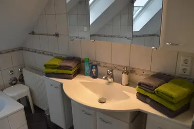 Ein Badezimmer in der Unterkunft Ferienwohnung Holzberger