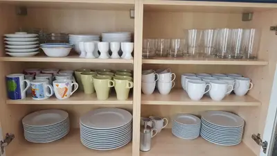 Kaffee-/Teezubehör in der Unterkunft Ferienwohnung Holzberger