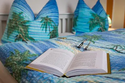 Ein Bett oder Betten in einem Zimmer der Unterkunft Harzurlaub Heyder