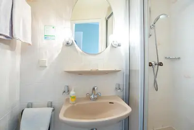 Ein Badezimmer in der Unterkunft Klosterhotel Walkenried
