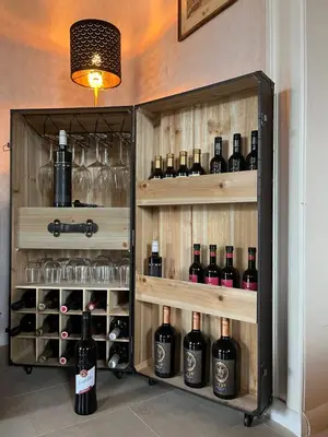 Grundriss der Unterkunft Haus am See