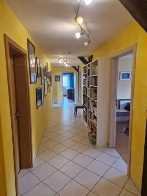 Die Bibliothek in der Ferienwohnung
