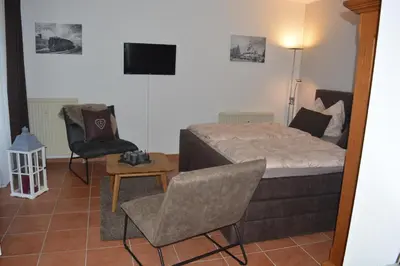 TV/Unterhaltungsangebot in der Unterkunft Hoffmann's Apartment in der Residenz Bocksbergblick