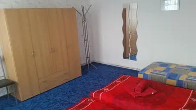Ein Bett oder Betten in einem Zimmer der Unterkunft Ferienhaus Benneckenstein