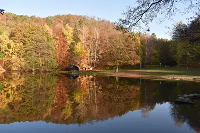 Naturlandschaft in der Nähe der Ferienwohnung