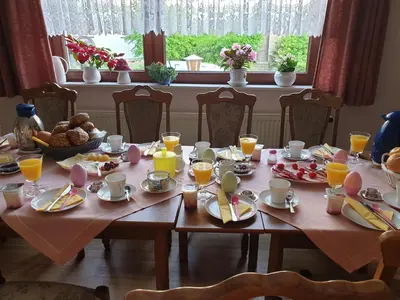Essen in der Pension oder in der Nähe