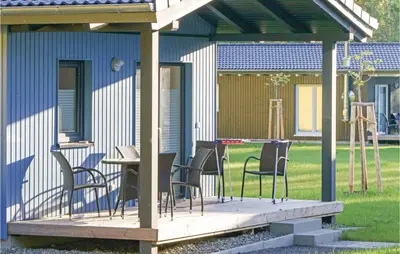 Das Gebäude in dem sich das Ferienhaus befindet
