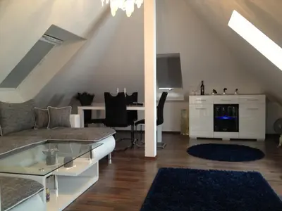Küche/Küchenzeile in der Unterkunft Ferienwohnung Unikat