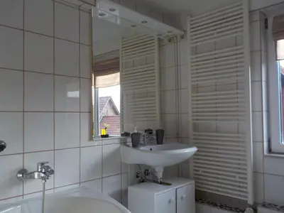 Ein Badezimmer in der Unterkunft Ferienhaus Schock