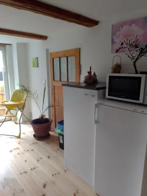 Küche/Küchenzeile in der Unterkunft Ferienhaus Schock