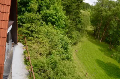 Naturlandschaft in der Nähe des Ferienhauses