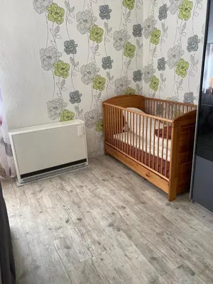 Ein Bett oder Betten in einem Zimmer der Unterkunft Harzer Grabenhaus