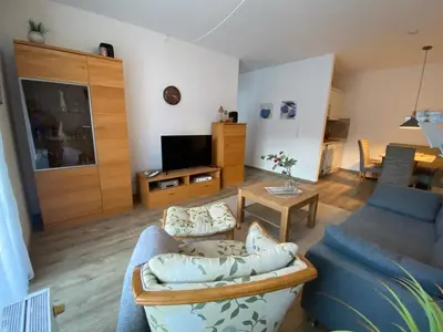 TV/Unterhaltungsangebot in der Unterkunft Ferienwohnung von Damm
