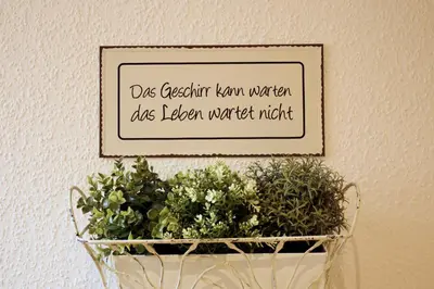 Grundriss der Unterkunft Schöne Ferienwohnung am Mathildenbrunnen