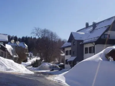 Ferienwohnung Weitblick am Kurpark im Winter
