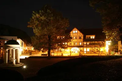 Das Gebäude in dem sich das Hotel befindet