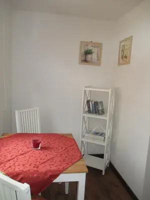 Ein Bett oder Betten in einem Zimmer der Unterkunft Ferienhaus Mack