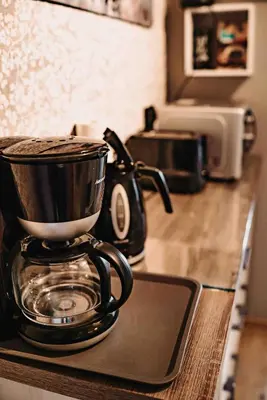 Kaffee-/Teezubehör in der Unterkunft Haus Vier Jahreszeiten am See HS 473