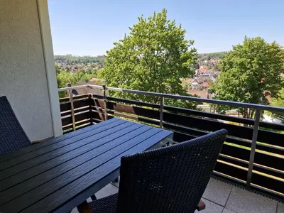 Ein Balkon oder eine Terrasse in der Unterkunft Nelson
