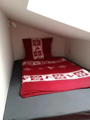Ein Bett oder Betten in einem Zimmer der Unterkunft Bubi Niedlich