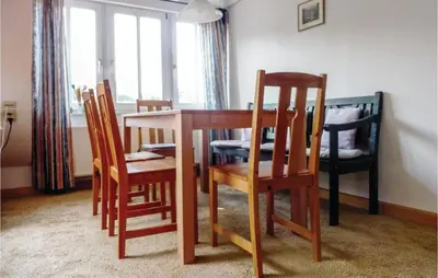 Ein Sitzbereich in der Unterkunft Stunning Apartment In Sankt Andreasberg