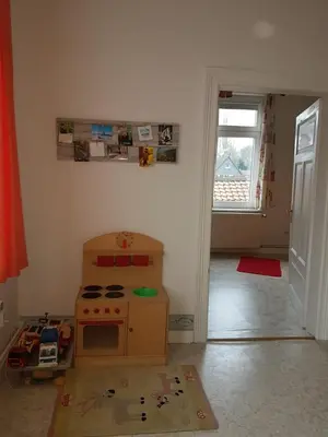Ein Sitzbereich in der Unterkunft Brockenferien
