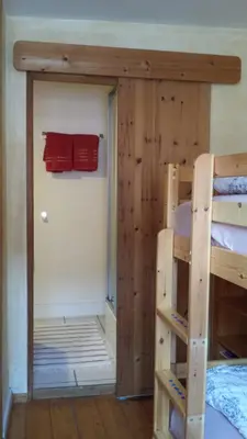 Ein Bett oder Betten in einem Zimmer der Unterkunft Haus Jakobi