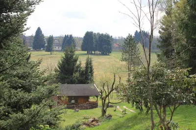 Ein Garten an der Unterkunft Hotel Zur Erholung