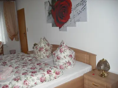 Ein Bett oder Betten in einem Zimmer der Unterkunft Pension Möhring