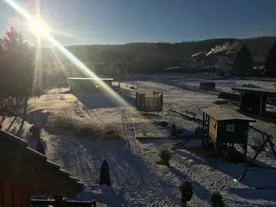 Ferienhaus Katja im Winter