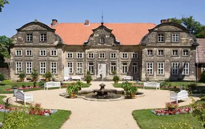 Ein Garten an der Unterkunft Ferienhaus Katja