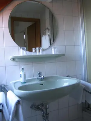 Ein Badezimmer in der Unterkunft Hotel Fernblick