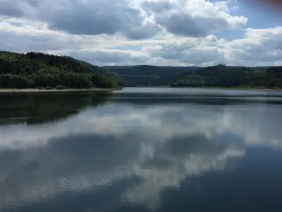 Naturlandschaft in der Nähe des Ferienhauses