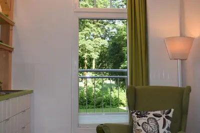 Ein Garten an der Unterkunft Henne Hahnenklee